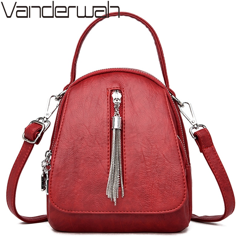 Små messenger tasker til kvinder sac a main chain kvast crossbody tasker til kvinder læder håndtasker dame skulder taske clutch