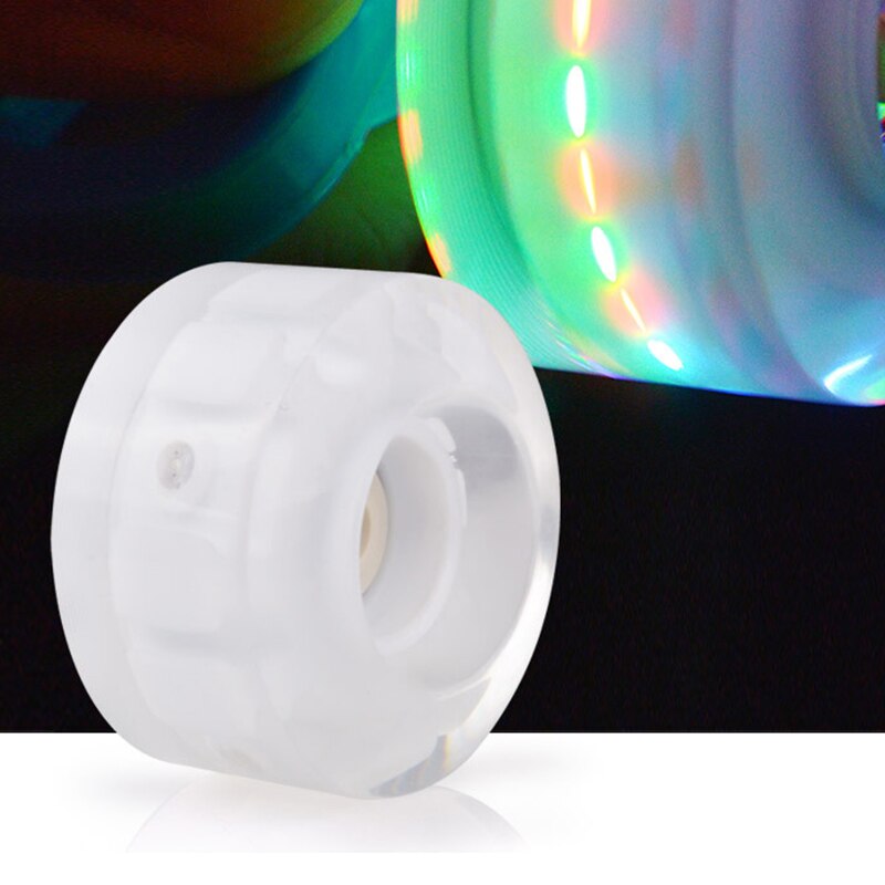 Ruedas de patines luminosas de 4 Uds con rodamientos accesorios para patines X85