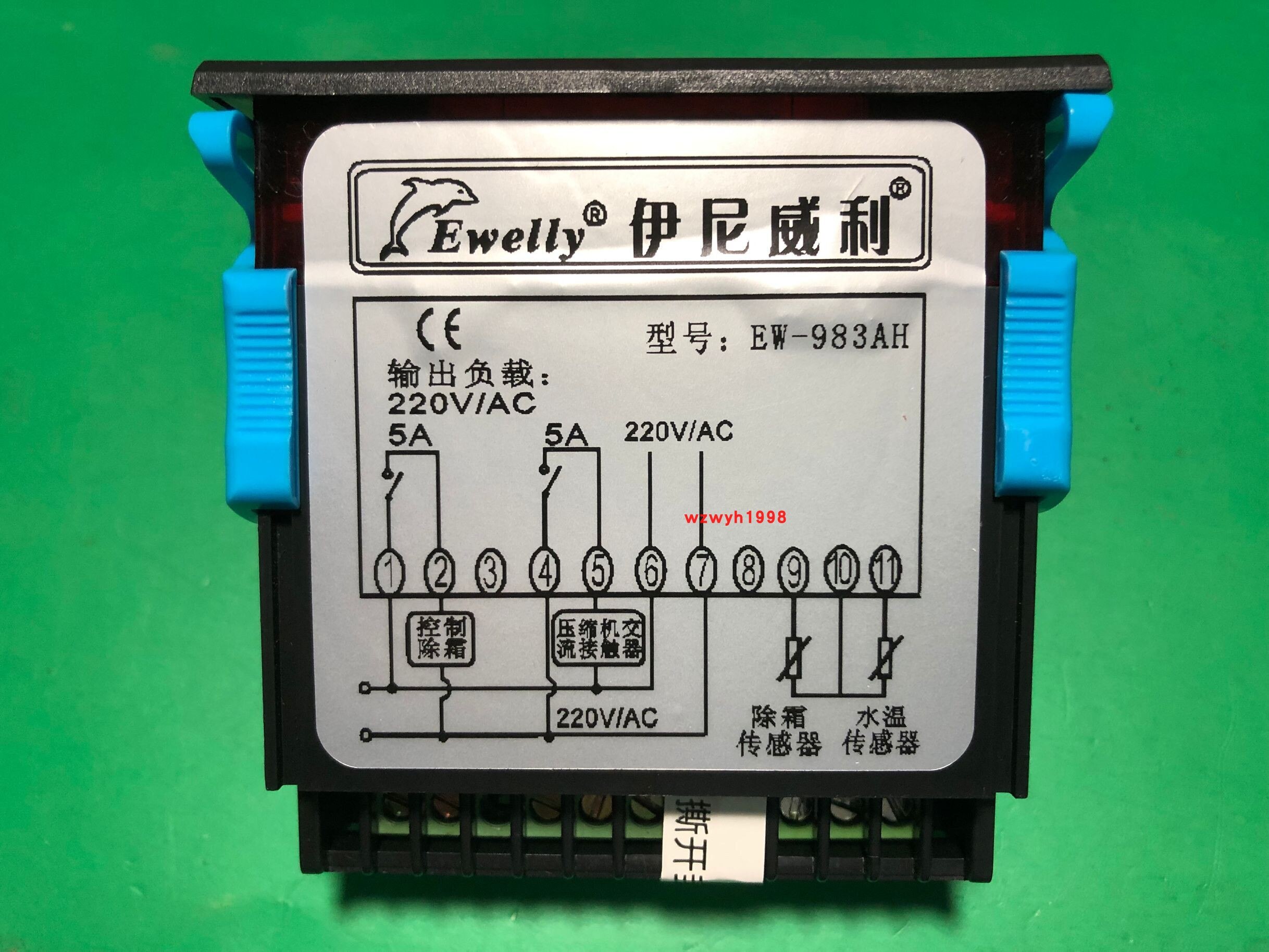 EWELLY Microcomputer temperature controller EW-983 freezing temperature controller EW-983AH