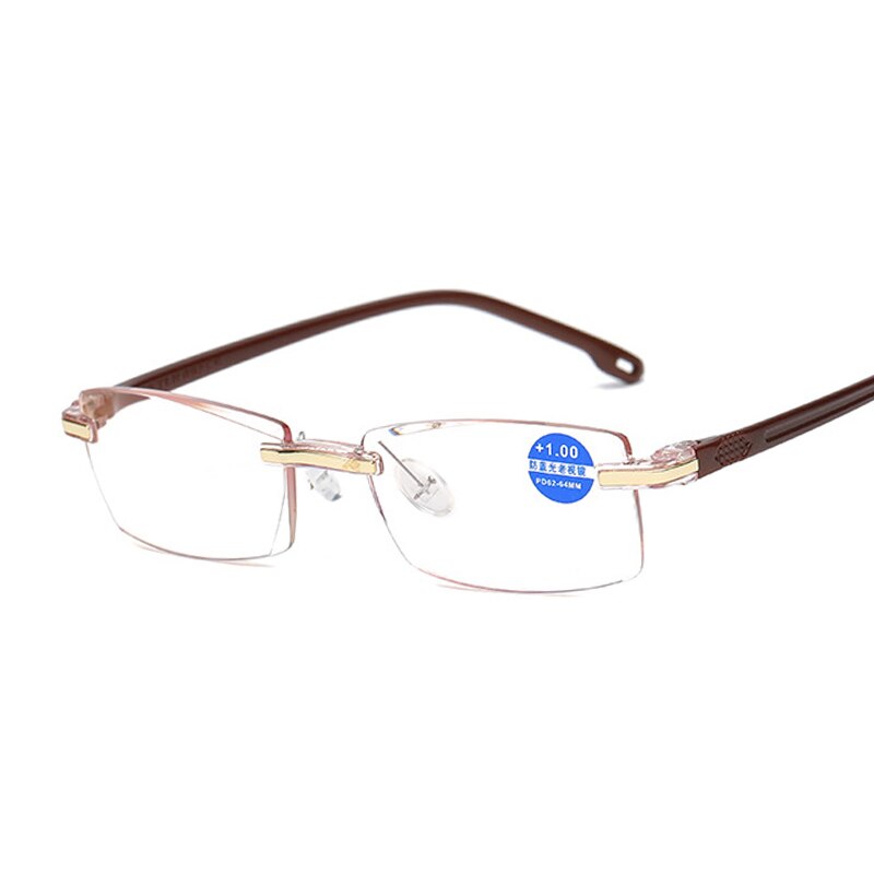 Progressive Multifocal Reading Glasses Women Men Anti-blue Light Hyperopia Glasses Near and Far Presbyopic Spectacles +1.5 2.0