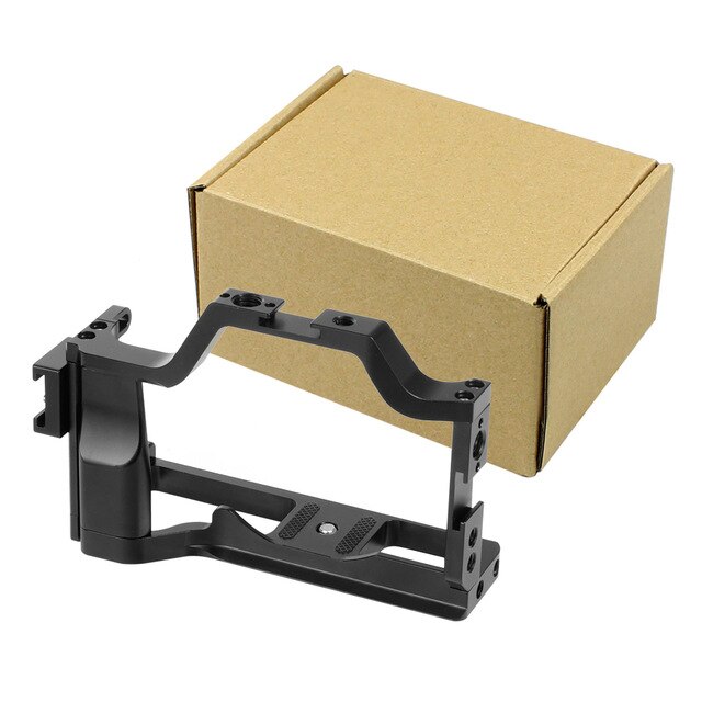 M50 DSLR Camera Cage Protective Case for Canon M50 M5 Quick Release Cage for EOS M50 1/4&quot; 3/8&quot; Hole for ARRI Handle: Upgrade Version