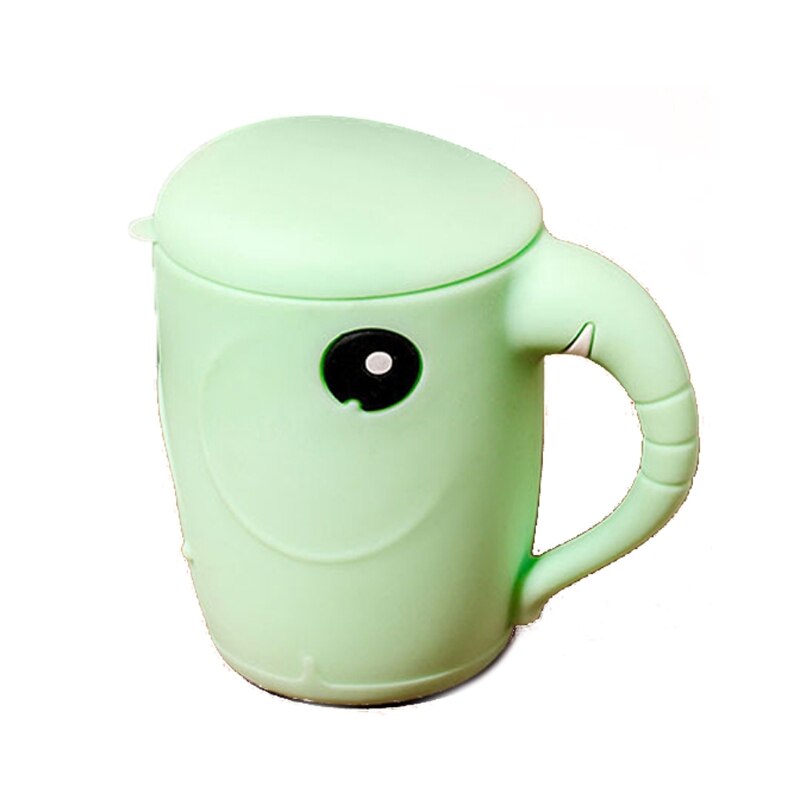 Baby Feeding Cups Cute Cartoon Baby Learning Cups Toddlers &amp; Kids Silicone Cup 24BE