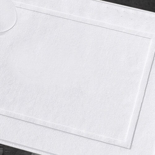 Hvid gulvhåndklæde brostensfod parten hotel hjem grå badeværelsesmåtte bademåtter bomuld skridsikker vandoptagelse badekar håndklæder: Hvid