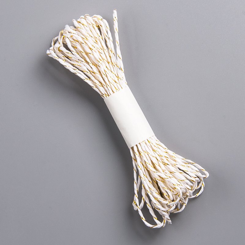 1 bundle 10 meters Natural Lafite Straw Rope String 2mm Rustic Wrap Packaging Line Wedding Decoration: 1