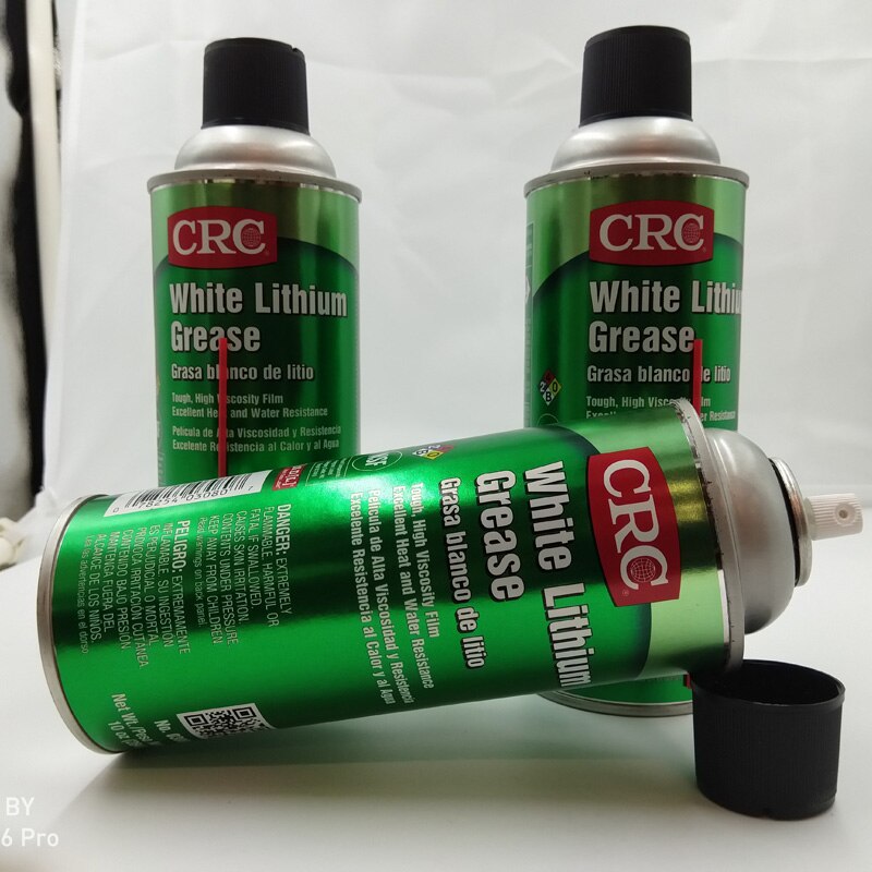 1pcs American CRC03080 White Lithium Grease Lubricant Chain Gear White Lithium-Based Wear-Resistant Lubricant