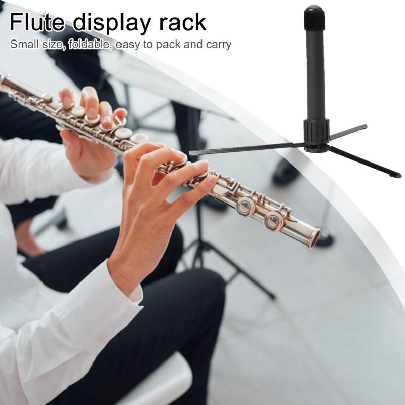 Soporte portátil de 3 patas para flauta de Oboe clarinete piezas de Metal + Accesorios de instrumentos musicales de plástico