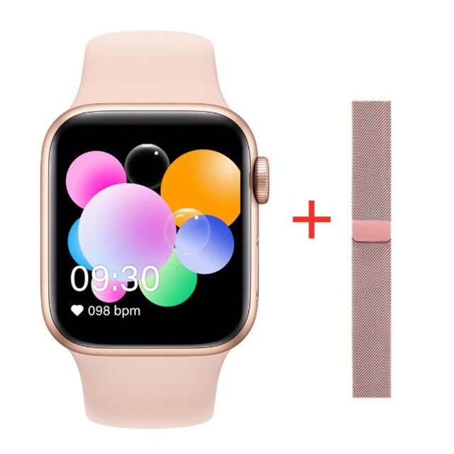 T500 Smartwatch Bluetooth Anruf Fitness Tracker Wasserdicht Herz Rate Blutdruck Sport Smart Uhr für Android IOS Telefon: Blau