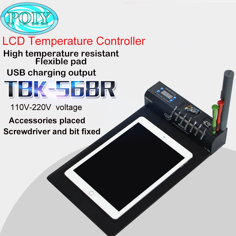 568R LCD Screen Splitter Maschine Professionelle für Handy Tabletten LCD Bildschirm Trennung Reparatur 110 V-220 V Besser TBK-568