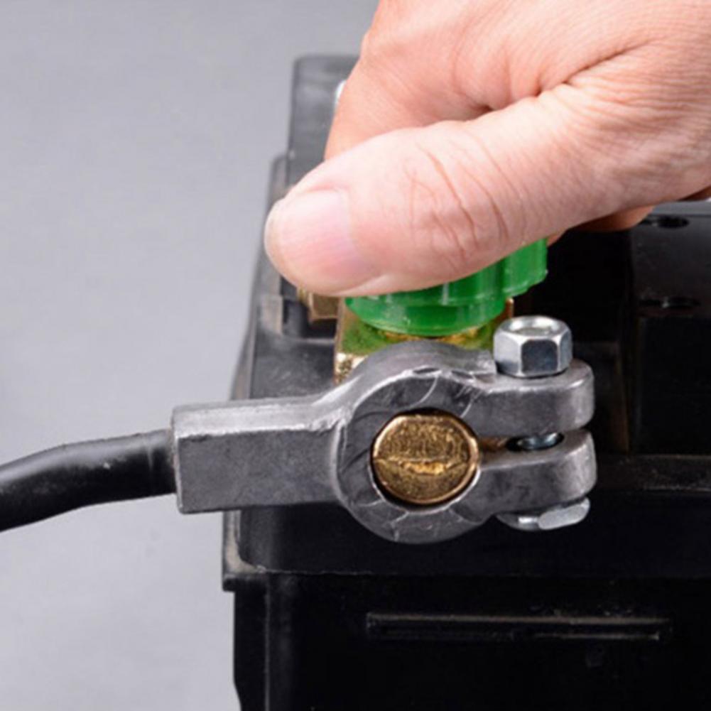 Car Motorcycle Battery Terminal Link Cut-off Switch Rotary Disconnect Isolator