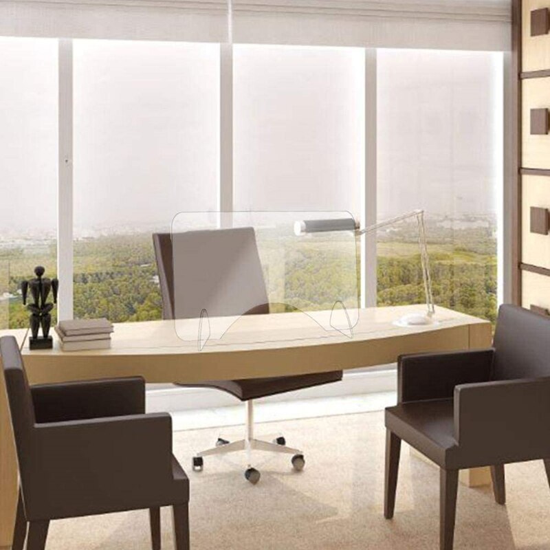 15.7 inch Acrylic Protective Shield Insulation Protection Board for Barrier Restaurant Grocery Stores