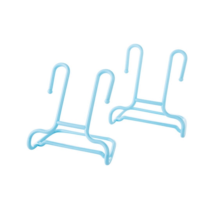 2pcs Shoe Hanger Stretcher Shoes Hanging Storage Finishing Organizer Multi Function Shoe Holder Shelf Sneakers Drying Rack Stand