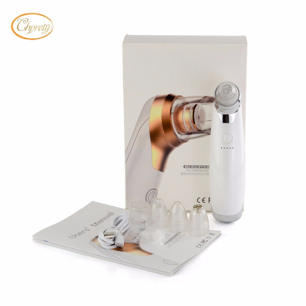 Comedo microdermabrasion maskin diamant dermabrasion hud peeling skönhet borttagning cacuum sug pormask remover ansiktsrengöring