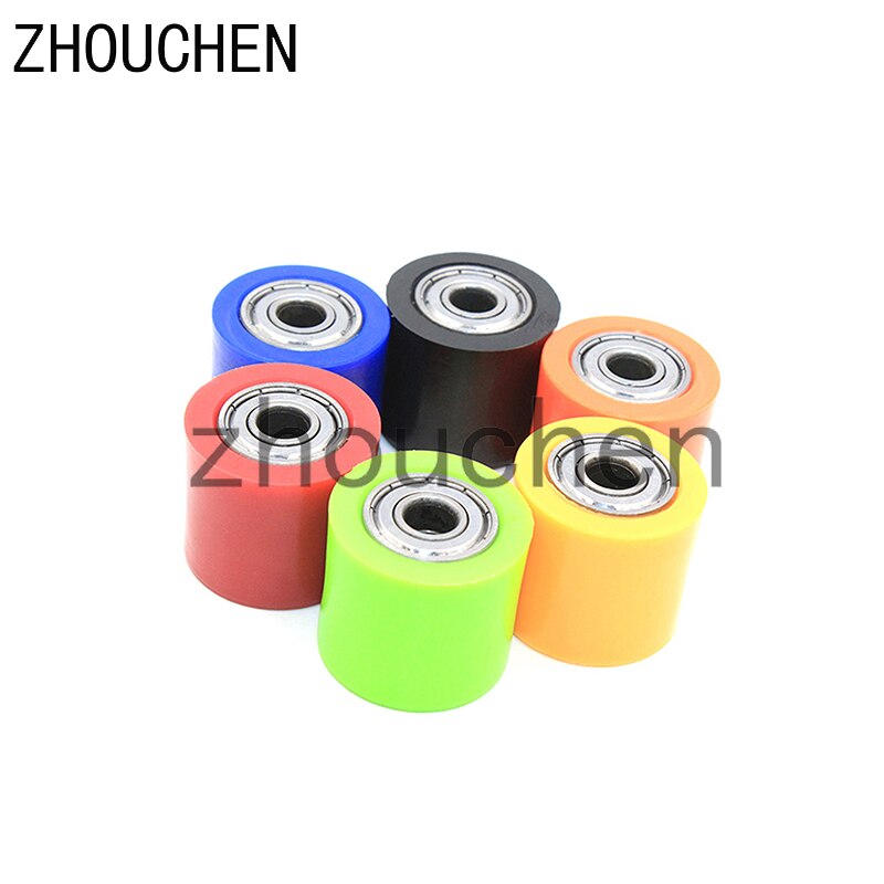 6 Kleuren 8Mm 10Mm Omleidwielen Lager Roller Katrol Wiel Spanner Voor Pit Motocross Atv Crf cr Xr CNC-109