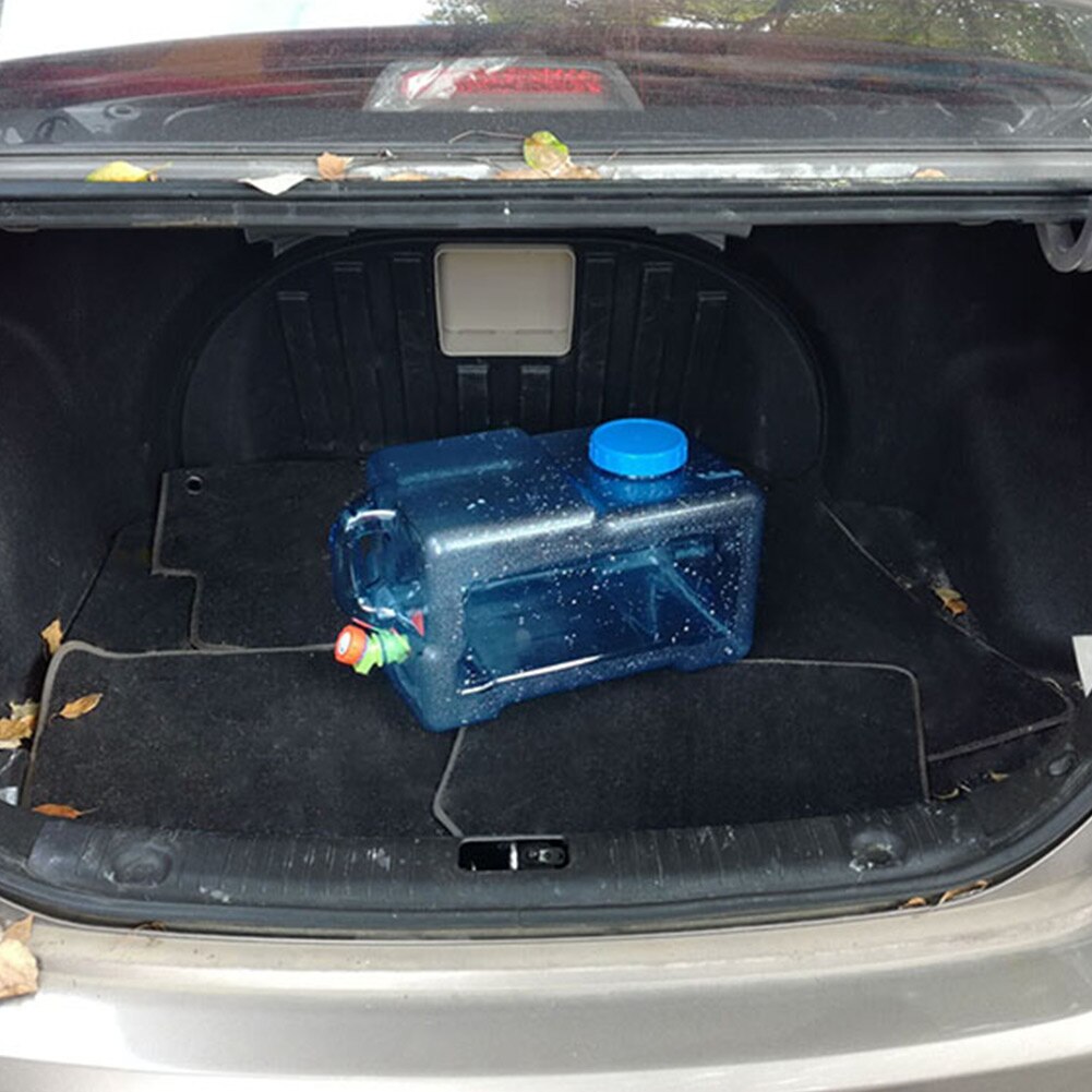 18L Liter Auto Camping Water Carrier Containers Vloeistof Kan Opslag Flessen W/Handvat &amp; Waterkraan Kraan