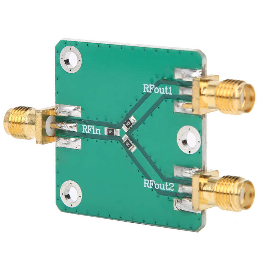 Household ac Modular contactor modular contactor RF Microwave Resistor Power Distributor Module Microwave Power Splitter