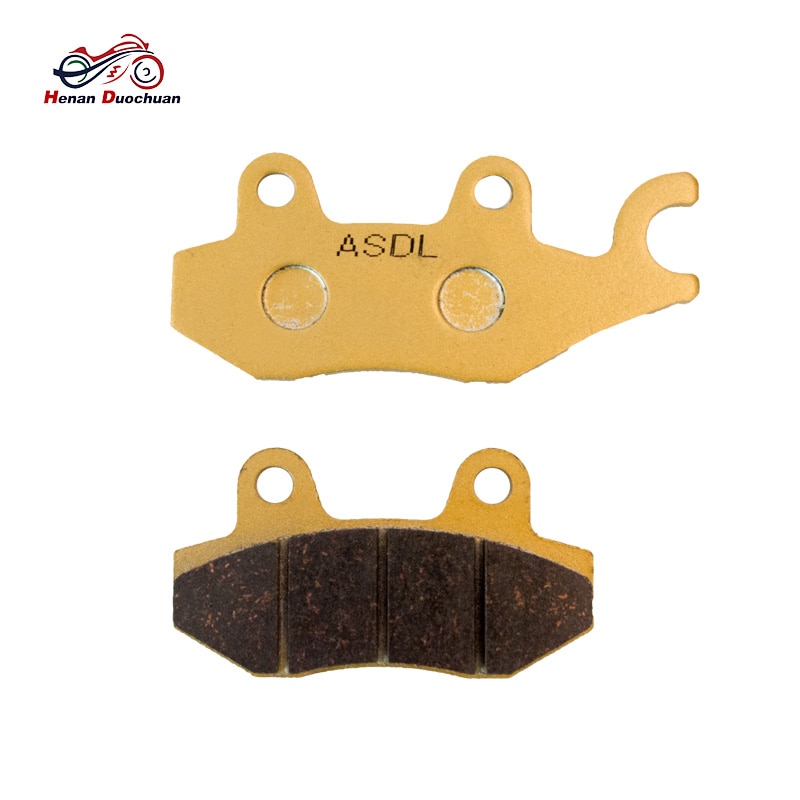Motocicleta pastillas de freno delanteras para KAWASAKI KLX 125 250 KX 125 250 KDX 200 200SR 250 250SR KLF 300 C1-C17 KLF 400 B1-B7 Bayou # b