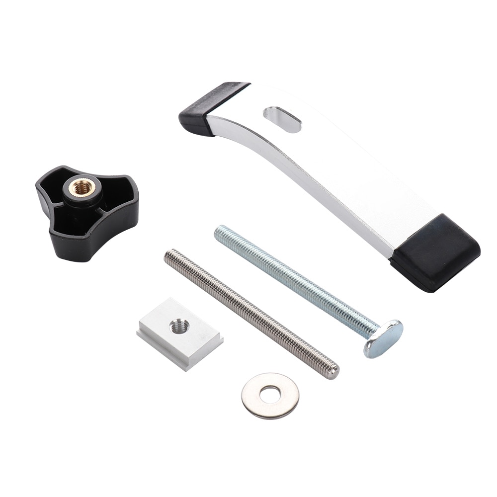 Mini T-tracks Slot Miter Track Jig Fixture T-Slot Woodworking Pressboard Clamp T Screw T Slider Pressure Block