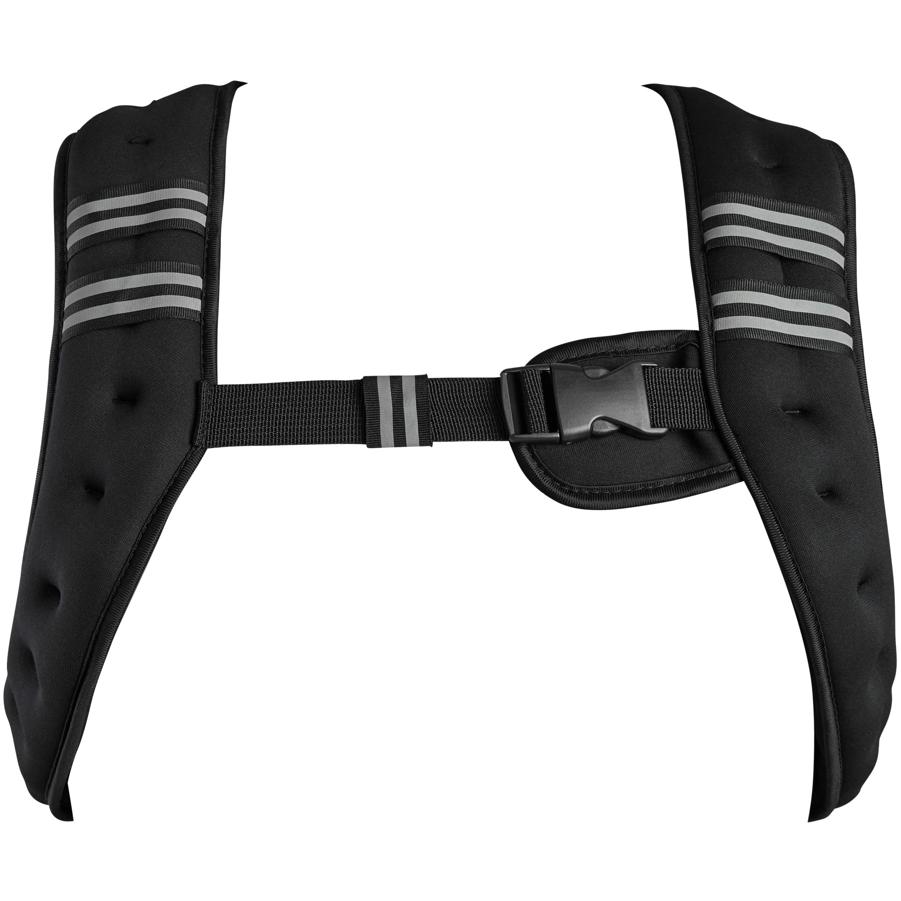 Tectake Sport Praktijk Gewicht Vest Met Reflecterende Bands 5Kg-Verstelbare Ballast Vest, Universal Training Vest, spier Vest, Oefening Belasting Vest,