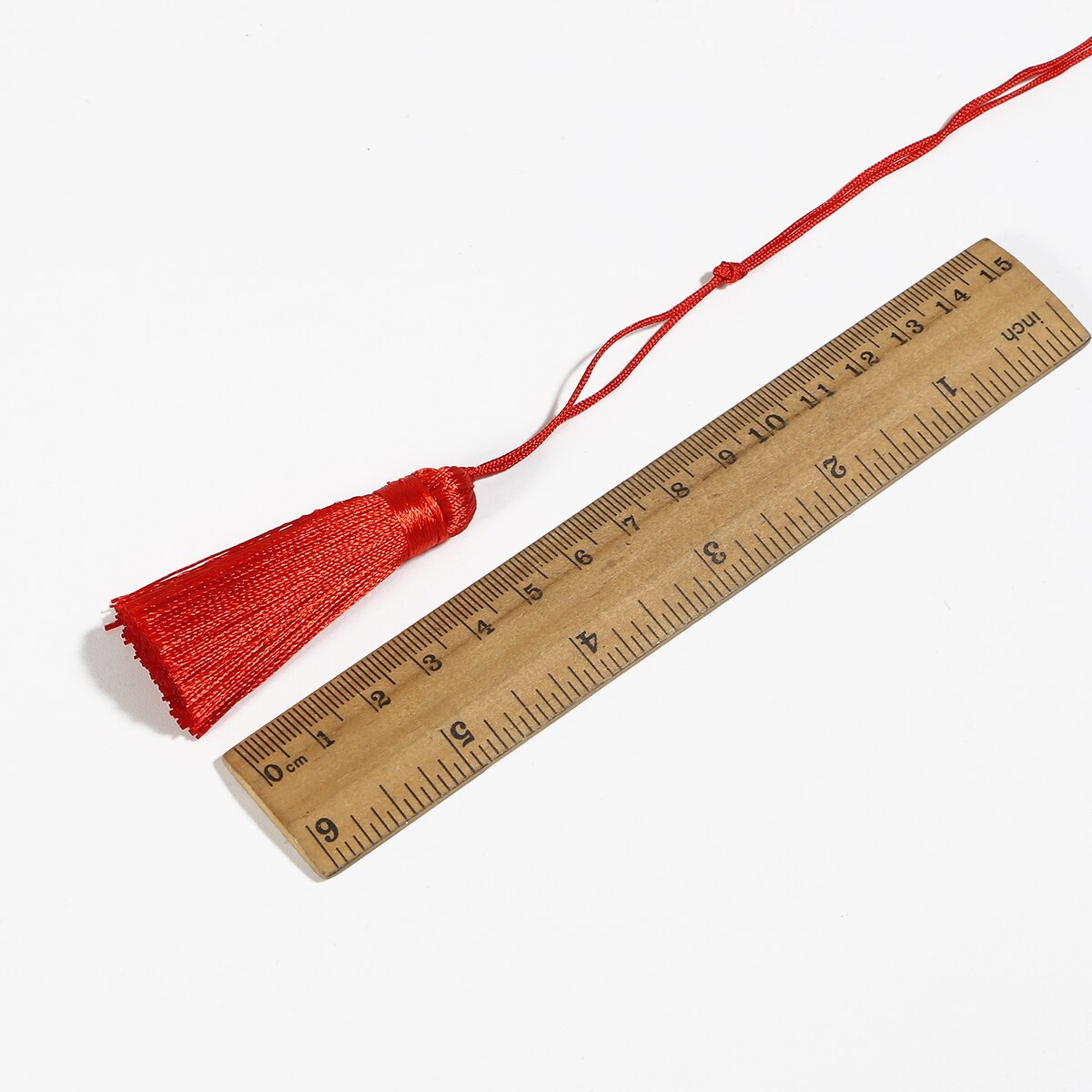 2 pçs poliéster seda borla pingente 5.5cm longo algodão borla para decoração de casamento casa diy costura cortina acessórios