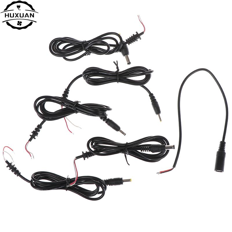 Adapter udgangsledning dc hanstik kabel 2.5*0.7/3.5*1.35/4.0*1.7/5.5*2.1mm