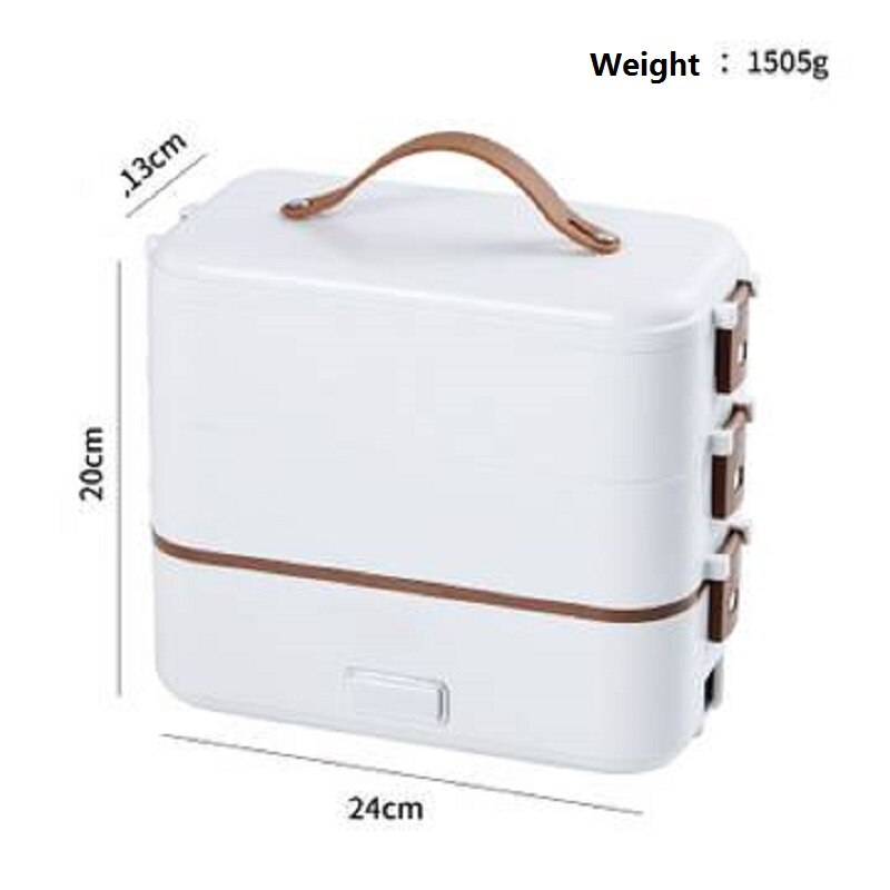 Multifunctional Heat Preservation And Fresh-Keeping Microwave Oven Electric Lunch Box Heating Plug-In Electric Cooking Lunch Box