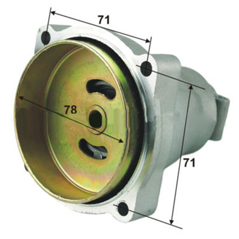 1 pièces 26Mm 9 Spline boîtier d'embrayage support de support tambour pour divers débroussailleuses