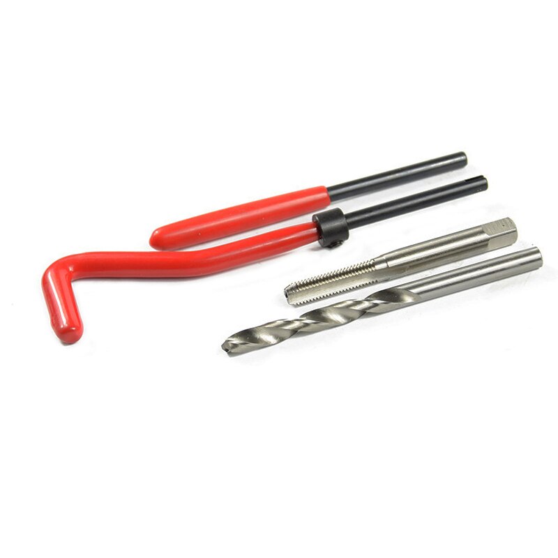 Thread Inserts Kit 30pcs M5 M6 M8 Thread Repair Tool Set Recoil Coarse Crowbar Car Pro Coil Drill Tool