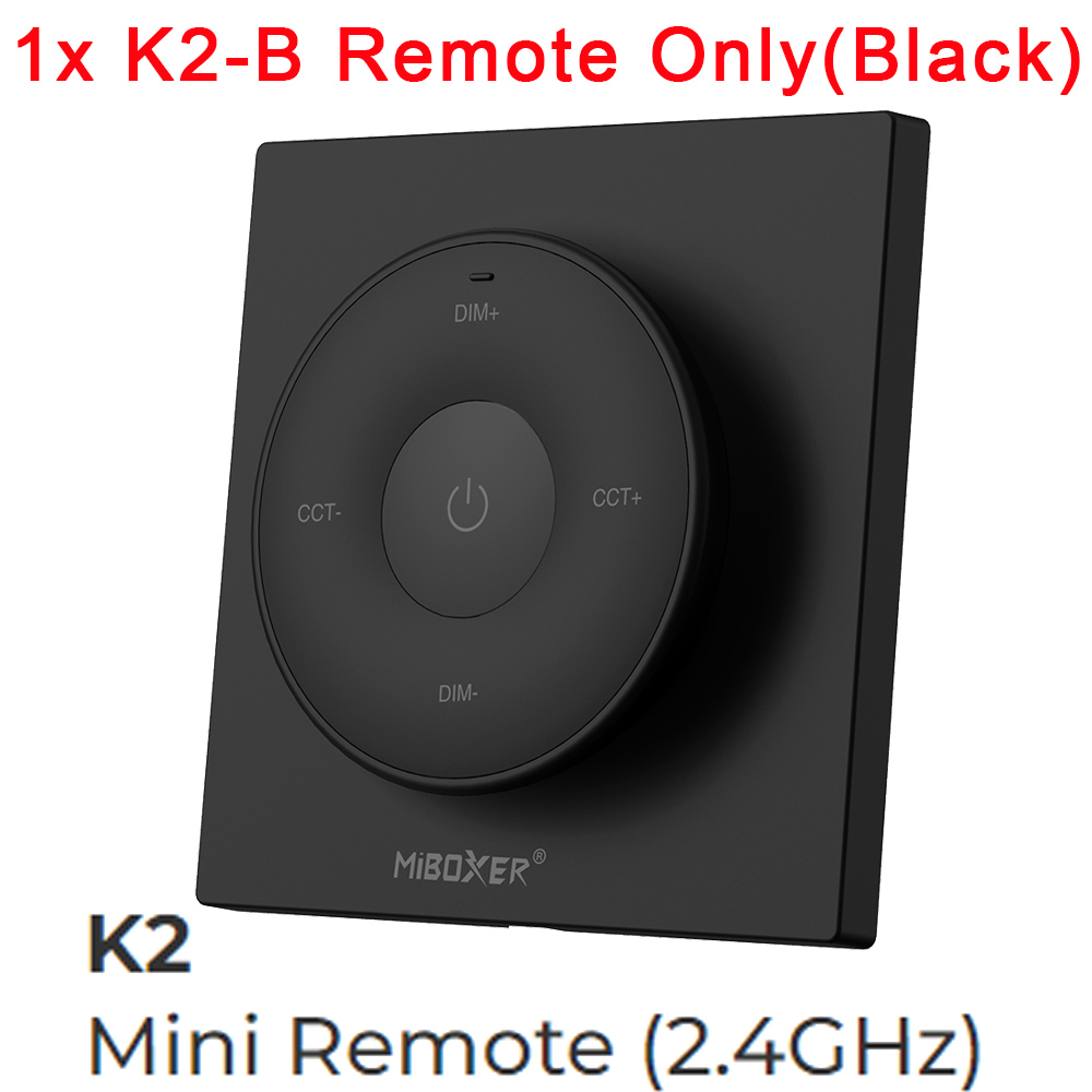 MiLight 2.4G Wireless Dimmer Remote FUT006 FUT007 FUT094 S1-W S1-B S1W+ C1 C3 Y1 Y2 K0 K1 K2 K3 K2S K3S for MiBoxer CCT LED Lamp: Yellow
