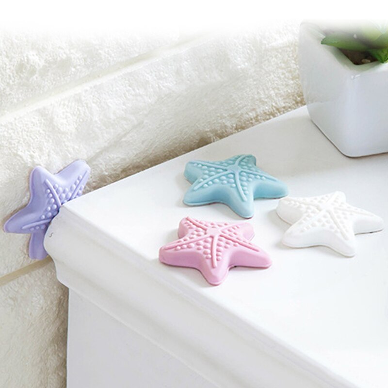 1pcs Door Handle Anti-collision Pad Wall Protection Sticker Starfish Shape Light-emitting Table Corner Safety Protection