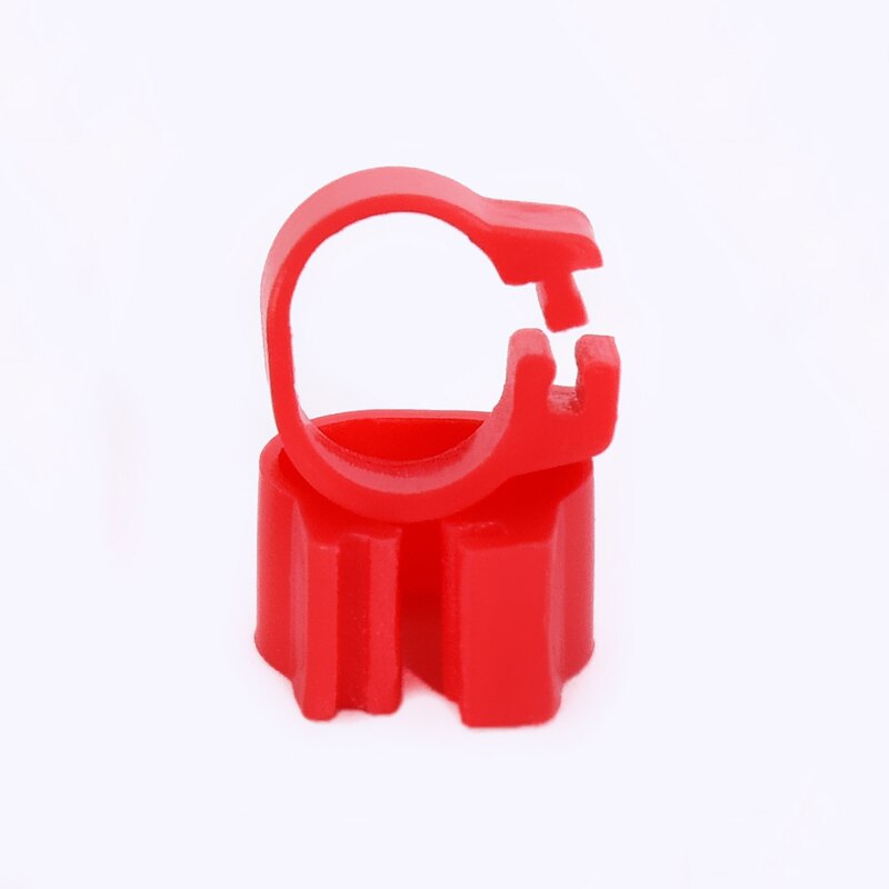 100Pcs Inner Diameter 8mm Pigeon Leg Poultry Dove Bird Parrot Clip Rings Band Foot Ring Pigeon Supplies Bird Appliances