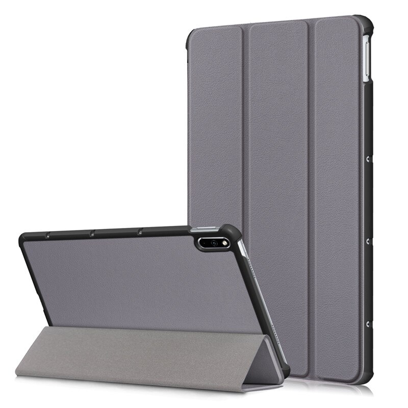 Inteligentne zamknięcie skórzana pokrywa dla Huawei case dla Huawei MatePad 10.4 case BAH3-W09/AL00 magnes stojak pokrywa shell + touch pen + film