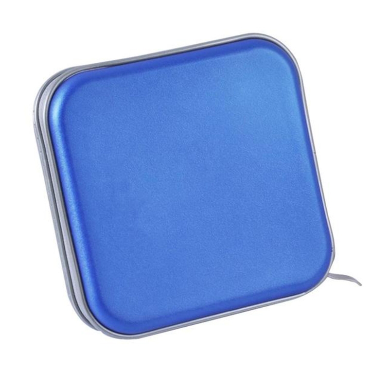 40 Disc C D DVD Wallet Holder Carry Case Organizer Carrying Bag Storage Box Multi-colors: Blue