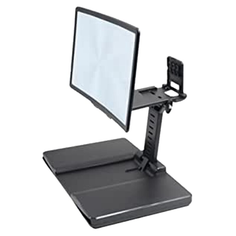 -12 Inch Scherm Vergrootglas Voor Smartphones Ultra Clear Projector Opvouwbare Mobiele Houder Met Screen Vergroting Houder: Default Title
