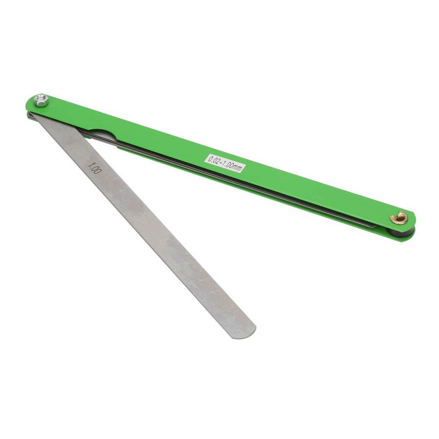 Thickness Measuring Tool Filler Gauge 17 Blade Gauge 10 Stainless Steel Mechanic Engineers for Designers Measure Size