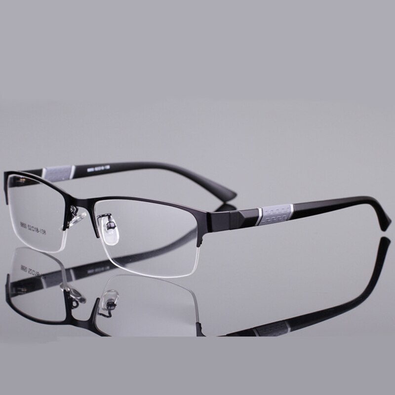 Belmon Brilmontuur Mannen Brillen Koreaanse Nerd Computer Recept Optische Voor Mannelijke Eyewear Clear Lens Bril Frame RS077: RS077 C1