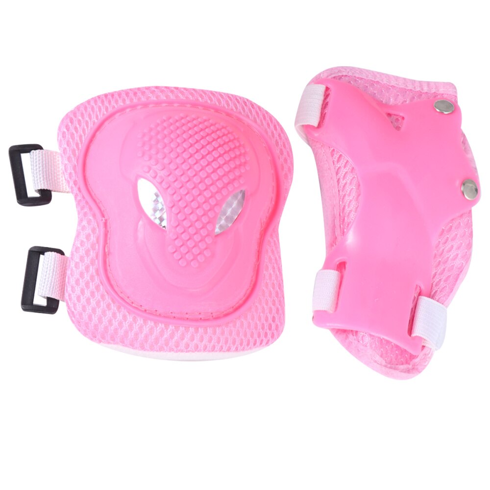 6pcs in 1 Set Adults Roller-skate Protection Gear Skiing Roller Protector Sports Protectors Kit Skateboard Bike Riding Knee Pad