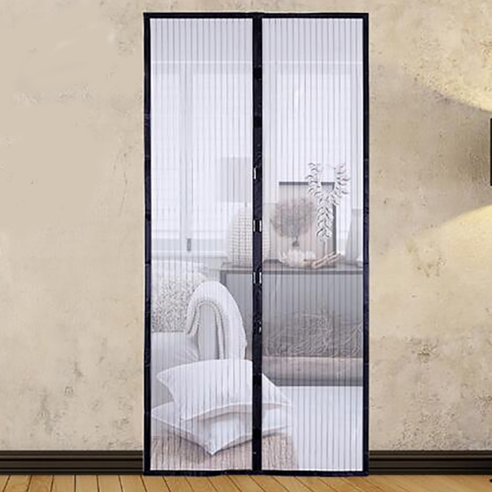 Cortina magnética Anti Mosquito, manos libres, mosquitera, cifrado de cortina magnética, Red de estilo en la puerta, imanes, pantalla de verano