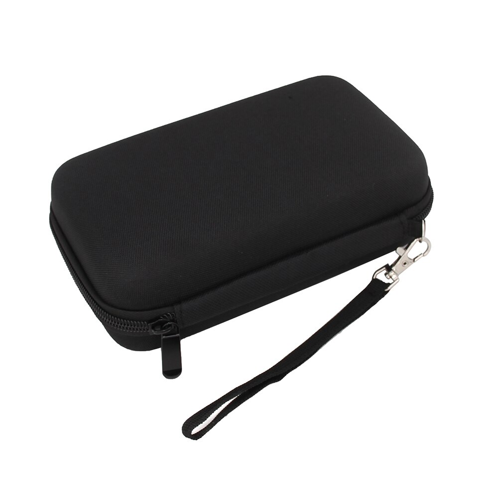 Digital multimeter taske sort eva hårdt etui opbevaring vandtæt stødsikker bæretaske med netlomme til beskyttelse: Taske -2