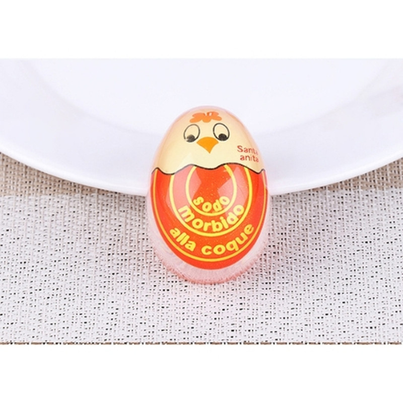 1pcs Egg Color Changing Timer Yummy Soft Hard Boiled Eggs Cooking Kitchen Eco-Friendly Resin Egg Timer kitchen accessories: NO.3