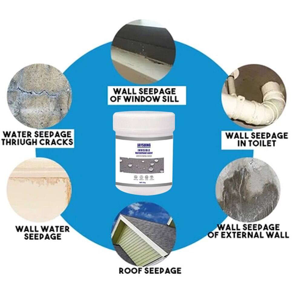 Toilet Floor Tiles Transparent Wall Bathroom Waterproof Leakproof Glue Sealant for Household Bathroom Accessories