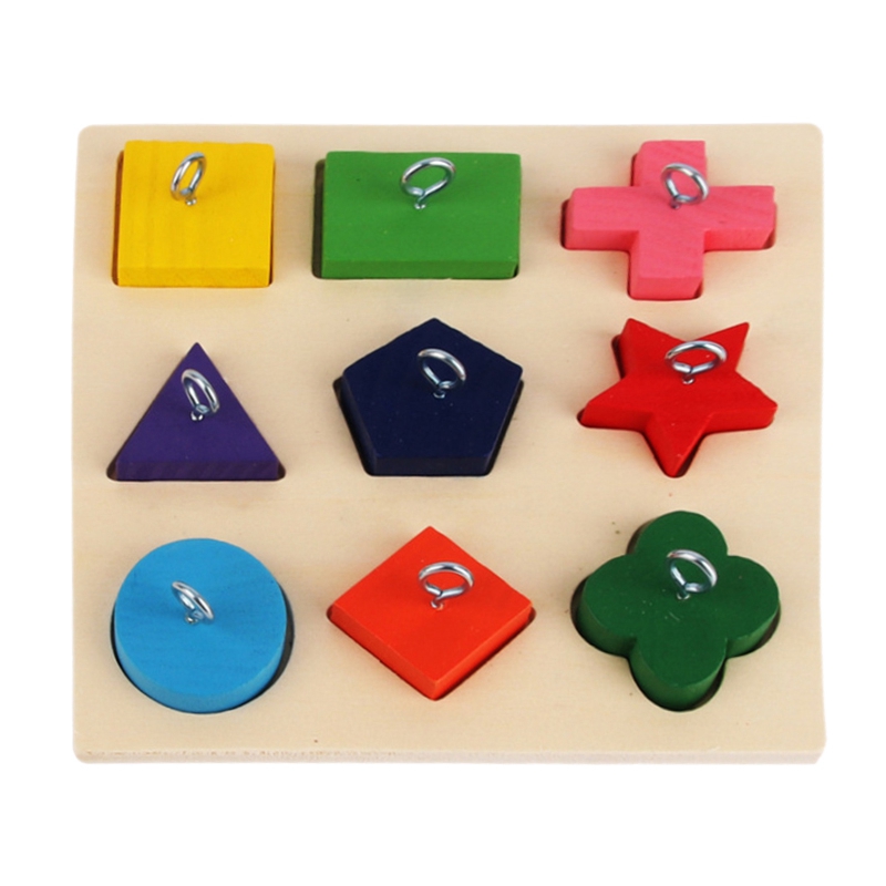 Jeu de formation à l&#39;intelligence des oiseaux, jouets éducatifs pour perroquets, blocs en bois, Puzzle pour petits et moyens perroquets et oiseaux