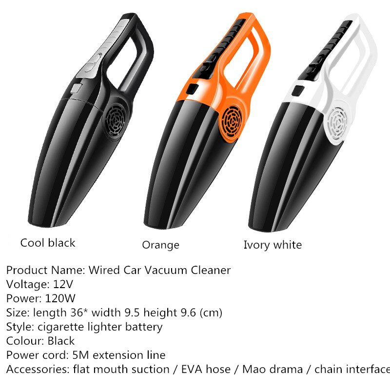 Stofzuiger Handheld Stofzuiger Voor Auto Aspiradora Para Auto Aspirateur Voiture Auto Aspiradora Coche Auto Stofzuiger