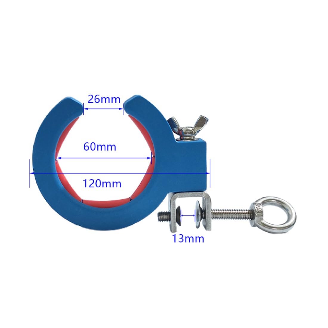 Heavy Duty Cable Guide Roller Adjustable Clamp Pulley Wiring Assistant Cable Tray Roller Wire Tray Pulling Threading Wire Pullin: Blue