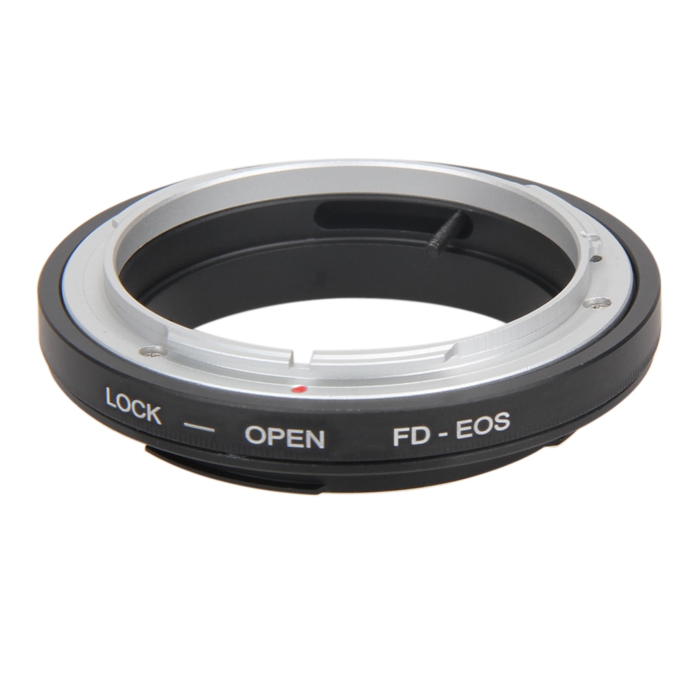 Anillo adaptador de montaje de FD-EOS para lente Canon FD a EF EOS, montaje de cámara, videocámara, piezas digitales de repuesto: Default Title