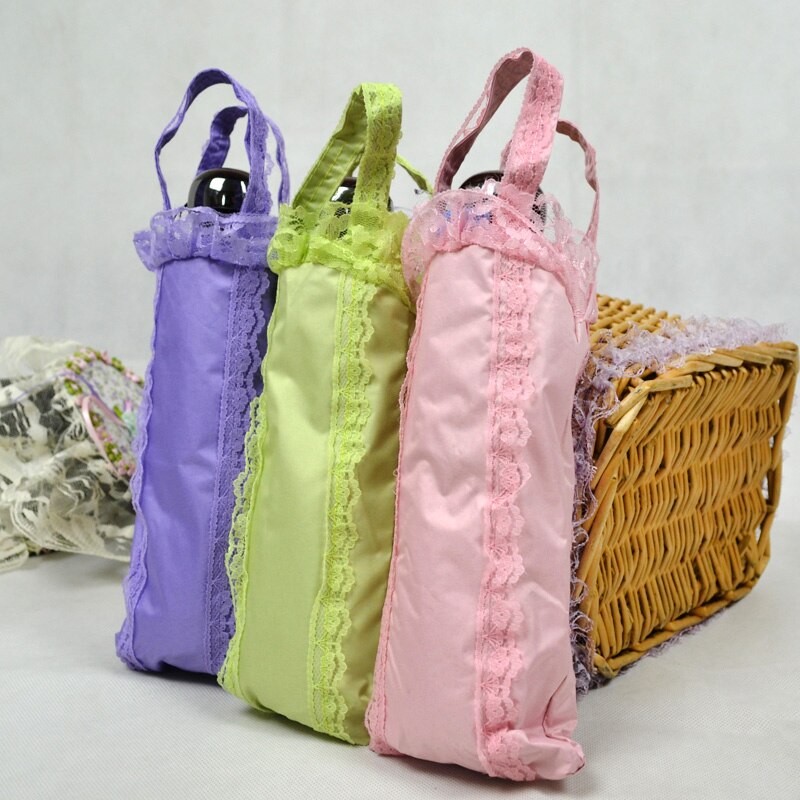 Black Lace Three Folding Ladies Female Parasol Women Rain Umbrella Gril Anti Sun UV Protection Sunny Rainy B65