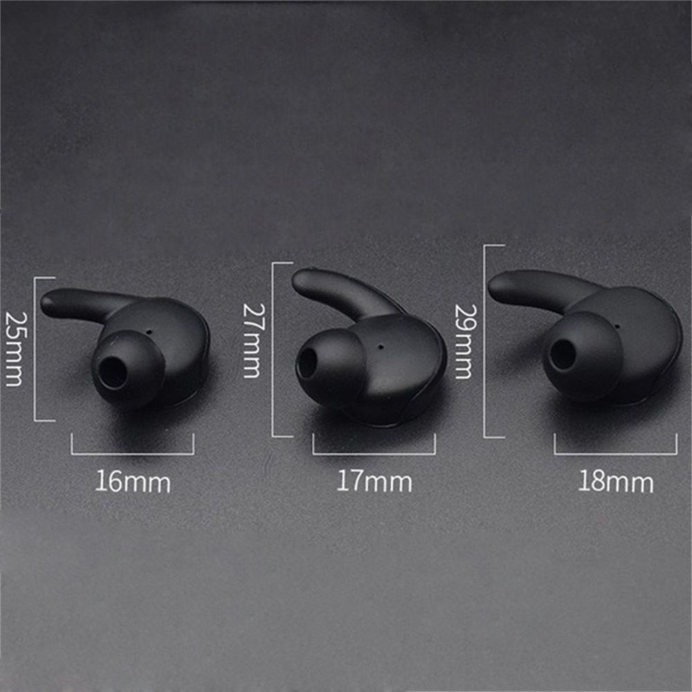 3 Pairs Bluetooth Headset In-Ear Oorhaak Siliconen Oordopjes Tips Oortelefoon Cover Oordopjes Voor Huawei Honor xSport AM61