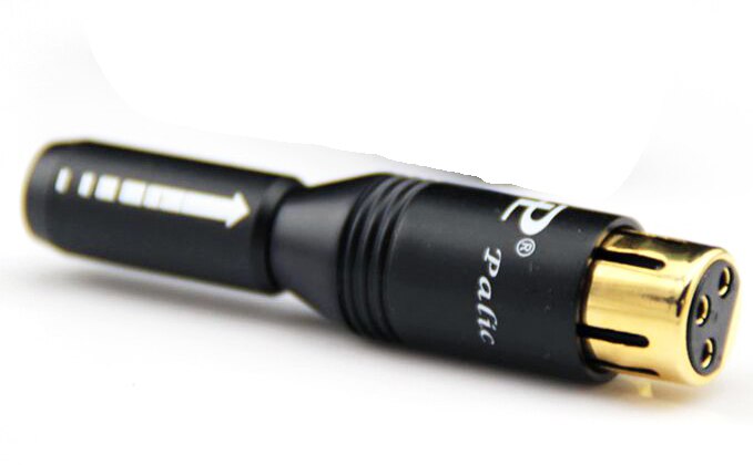 Gold-plated XLR per XRL Connettore 3 Spille Femmina o Maschio Balance Plug 6-10mm: white Female