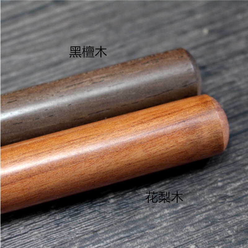 Cuchillo de madera maciza con aguja para té, ébano y herramienta especial de palisandro, utensilios de ceremonia