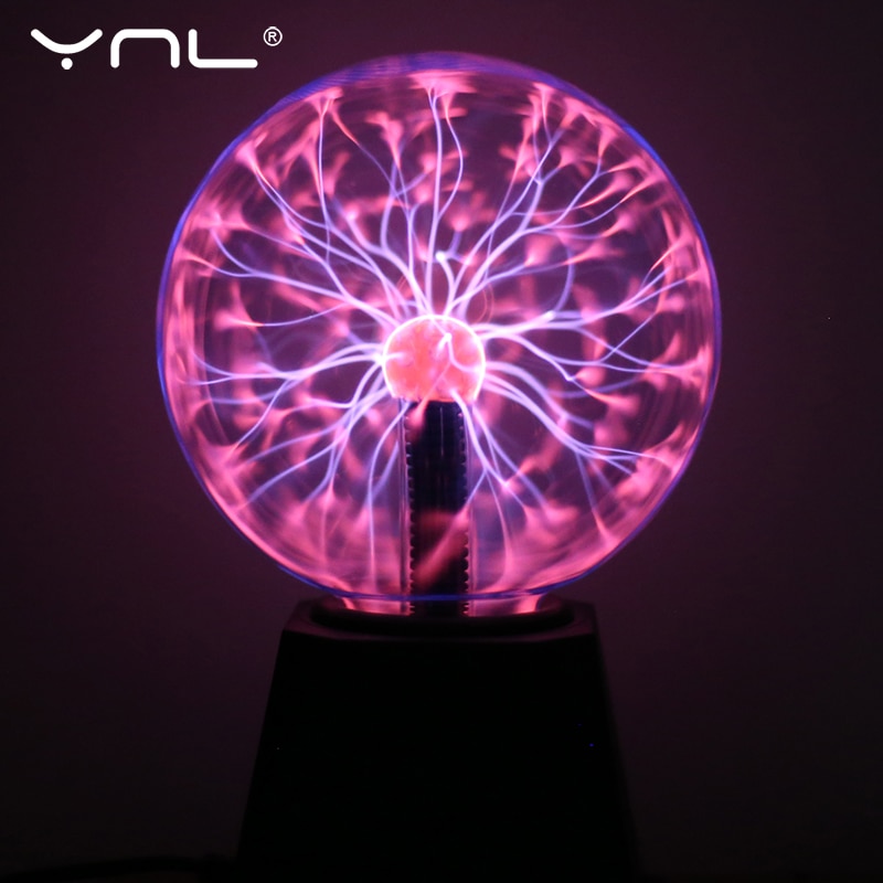 Novelty Glass Magic Plasma Ball Light Electric Lamp 220V 3 4 5 6 Inch Night Light Kids Birthday Christmas Decor Plasma Lamp