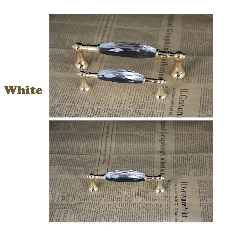 Moderne K9 Kristal Handvat Gouden Pulls Chrome Metalen Knoppen Lade Kast Deur Schoenenkast Handvat Kabinet Handvat Kast Handvat